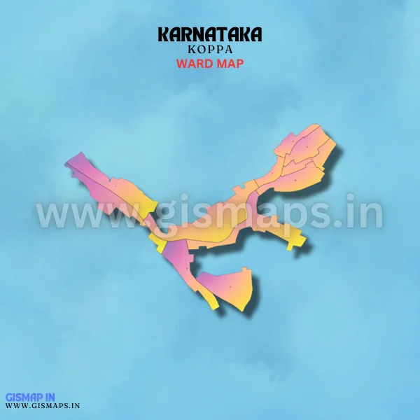 Koppa Ward Map (Karnataka)